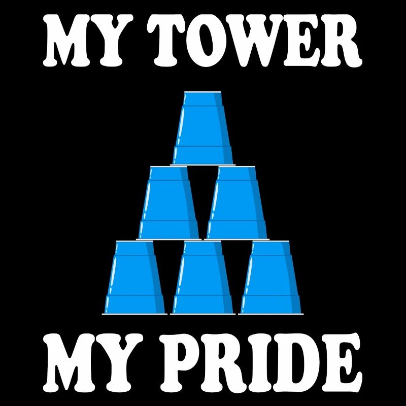 Cup Stacking Humour Sport Stacking