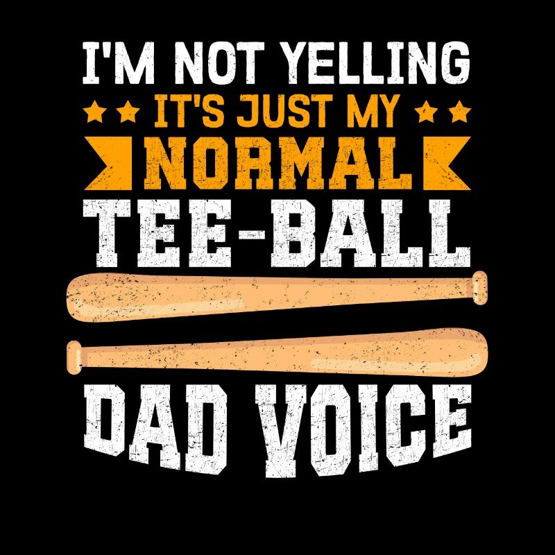 Tee Ball Dad Tee-Ball T-Ball Teeball Geschenk