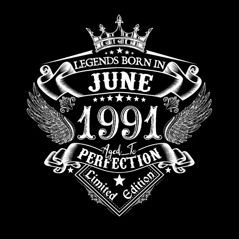 Juni 1991 Geburtstag Juni 1991 Juni Geschenk
