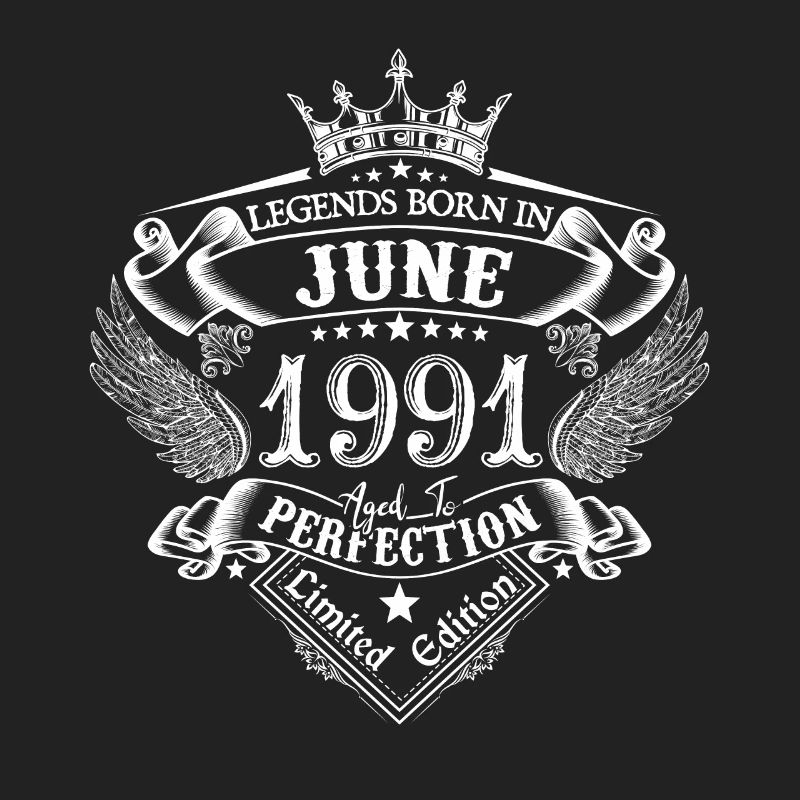 Juni 1991 Geburtstag Juni 1991 Juni Geschenk