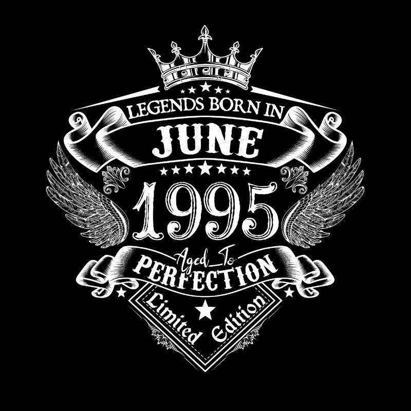 Juni 1995 Geburtstag Juni 1995 Juni Geschenk