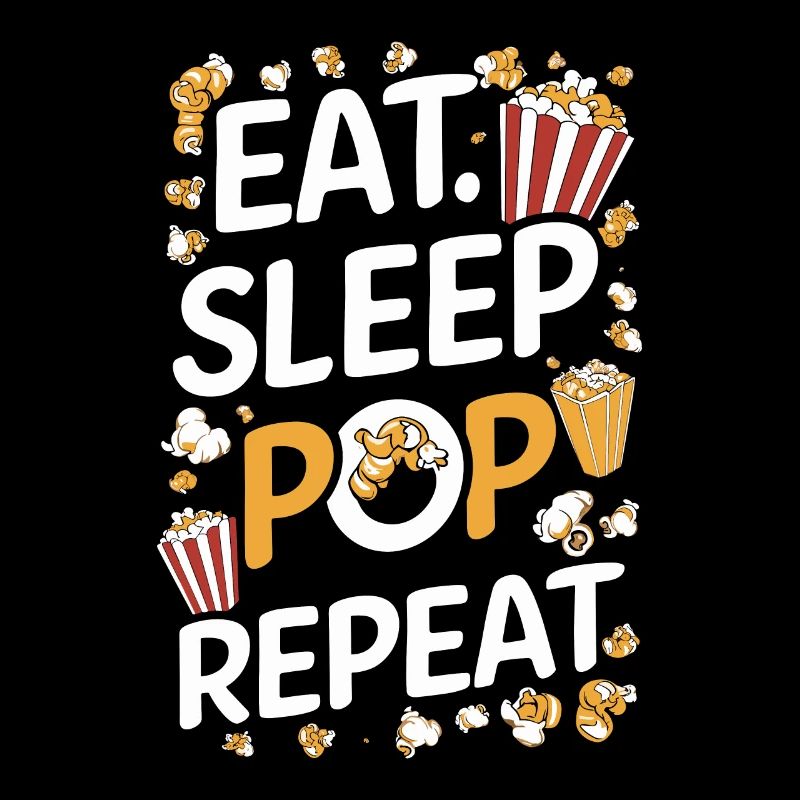 Lustiger Popcorn-spruch, Binge-watching-popcorn