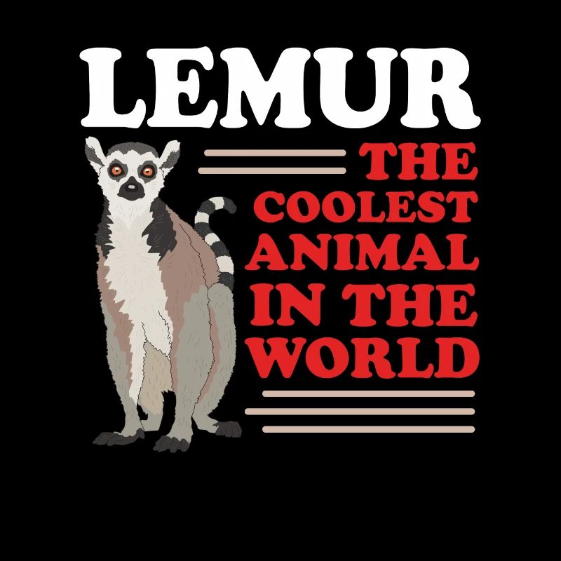 Lemur Ringed lemur lemur curly tail lemure gift