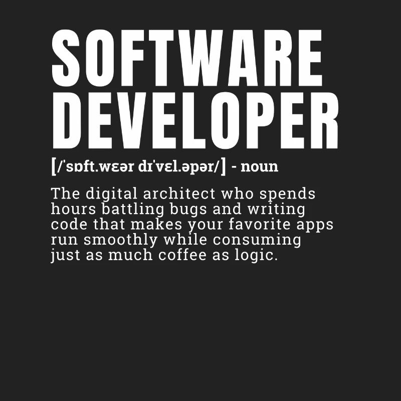 Funny Software Developer Occupation Definition Occ