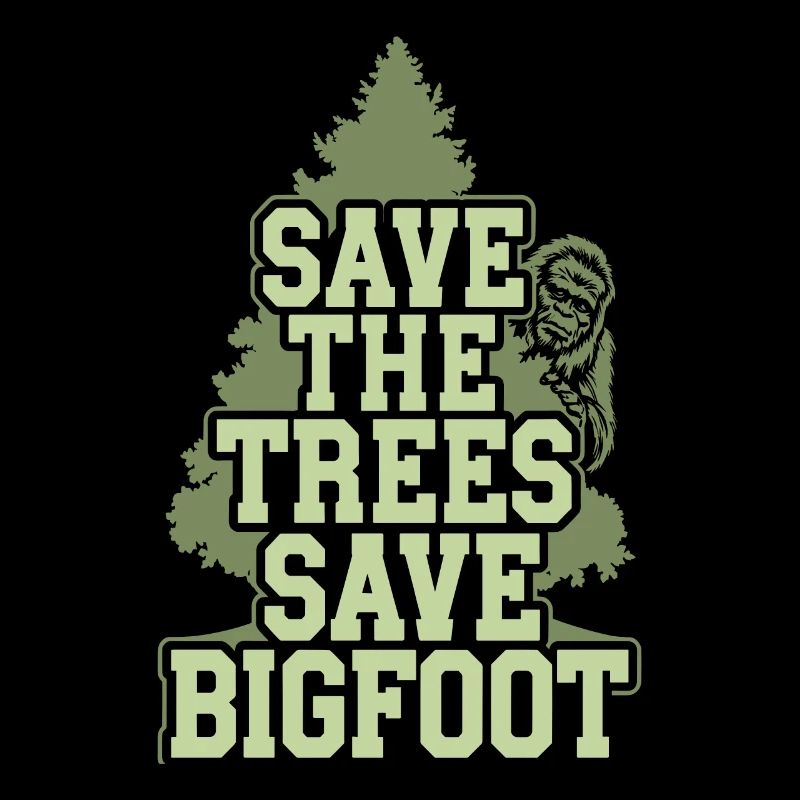 Bigfoot Believer Sasquatch Cryptid Forest Creature