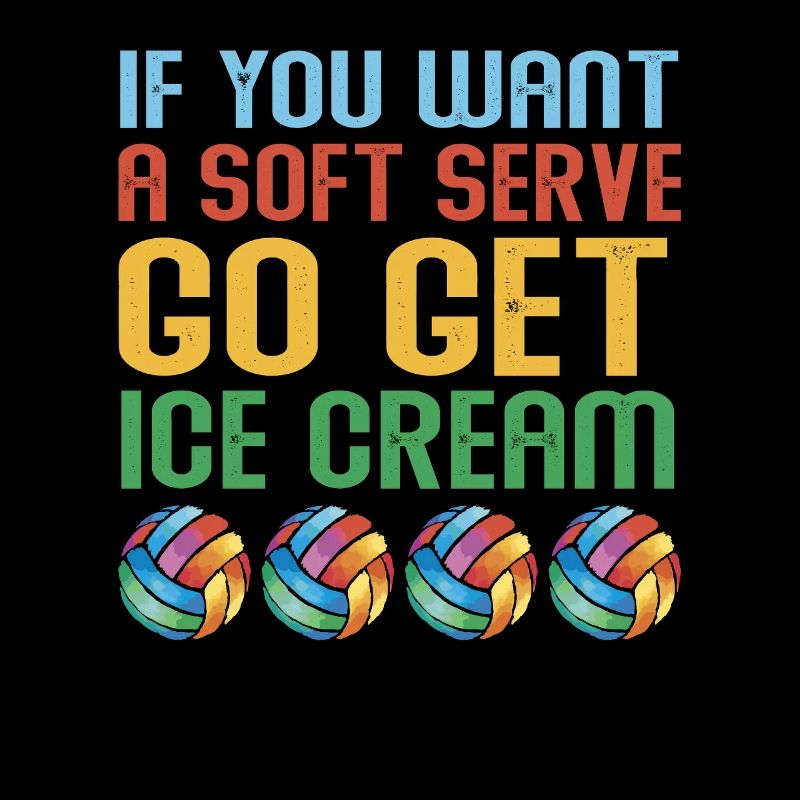 Wenn Sie ein Softeis wollen, holen Sie sich Eis
