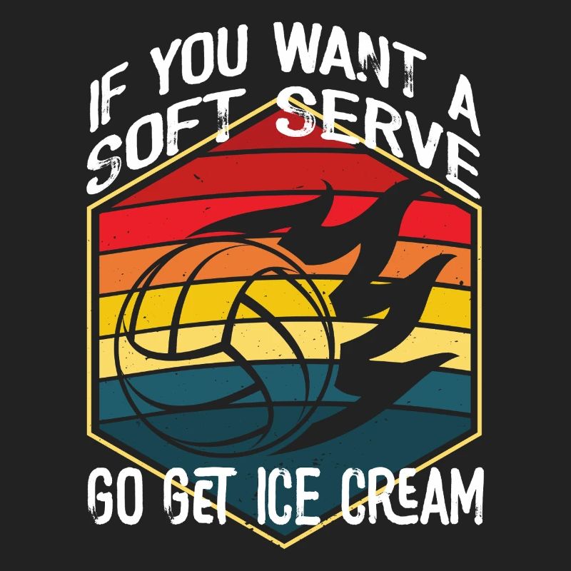 Wenn Sie ein Softeis wollen, holen Sie sich Eis