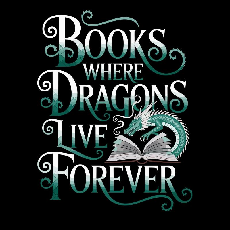 Fantasy Book Reader Magical Story Lover