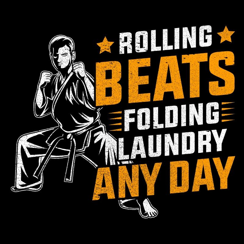 Rolling beats folding laundry any day