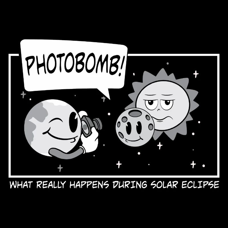 Total Solar Eclipse 2024 Totality Photobomb Sun