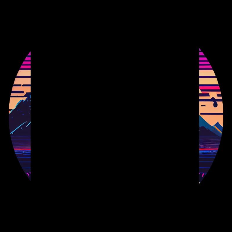 Retrowave Synthwave 80s Design