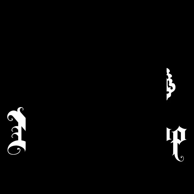 Nincompoop with a Crown - white