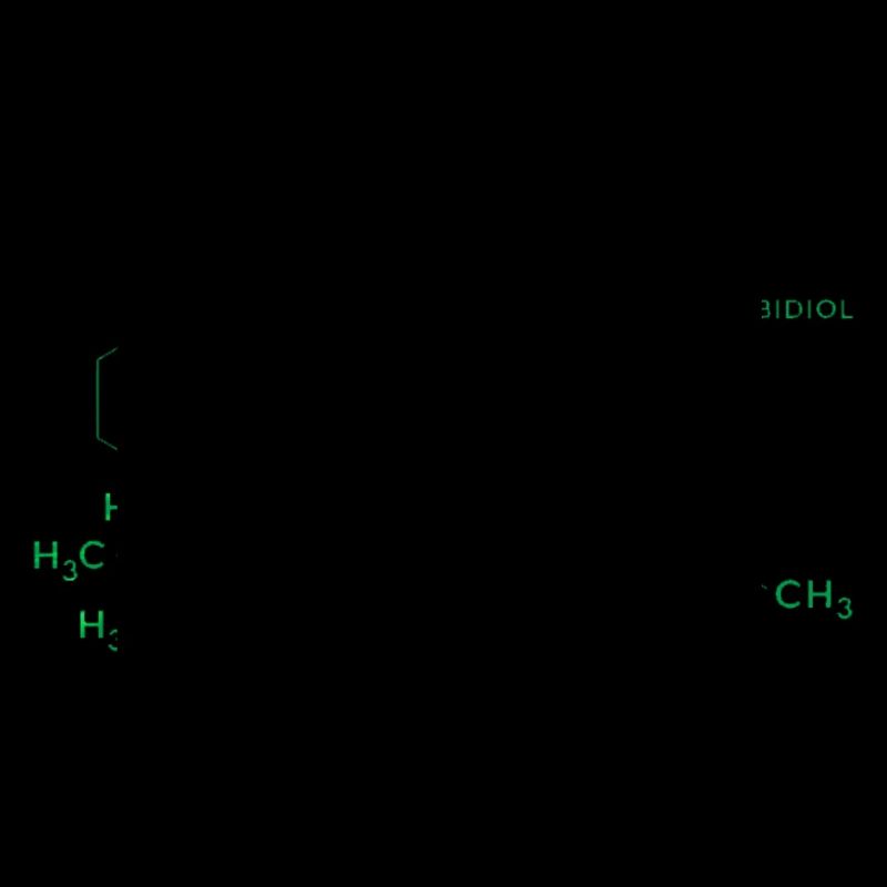 Molécule de THC