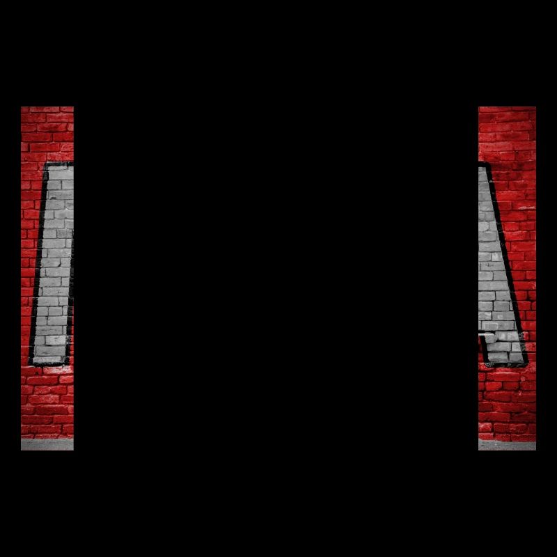 Mega Brick Wall Graffiti