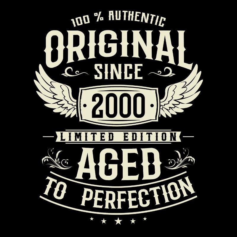 Unique Vintage Gift 2000 23/24 Years