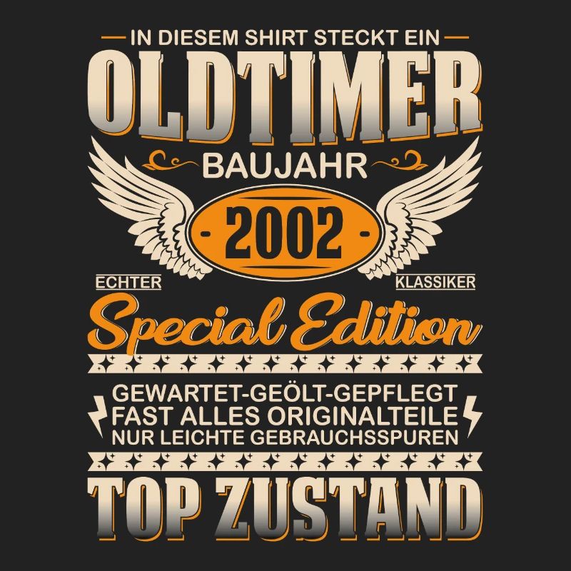 Oldtimer Geburtstagsgeschenk 2002