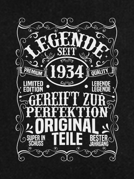 Legende seit 1934
