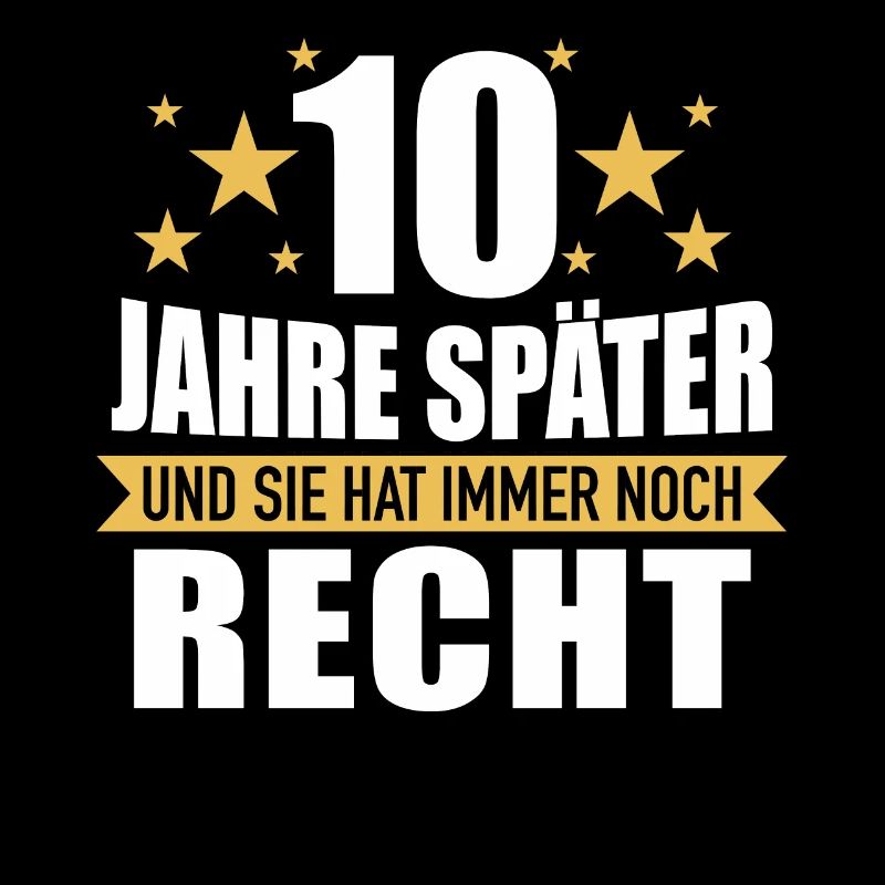 10 Hochzeitstag Jahrestag Ehemann Ehefrau