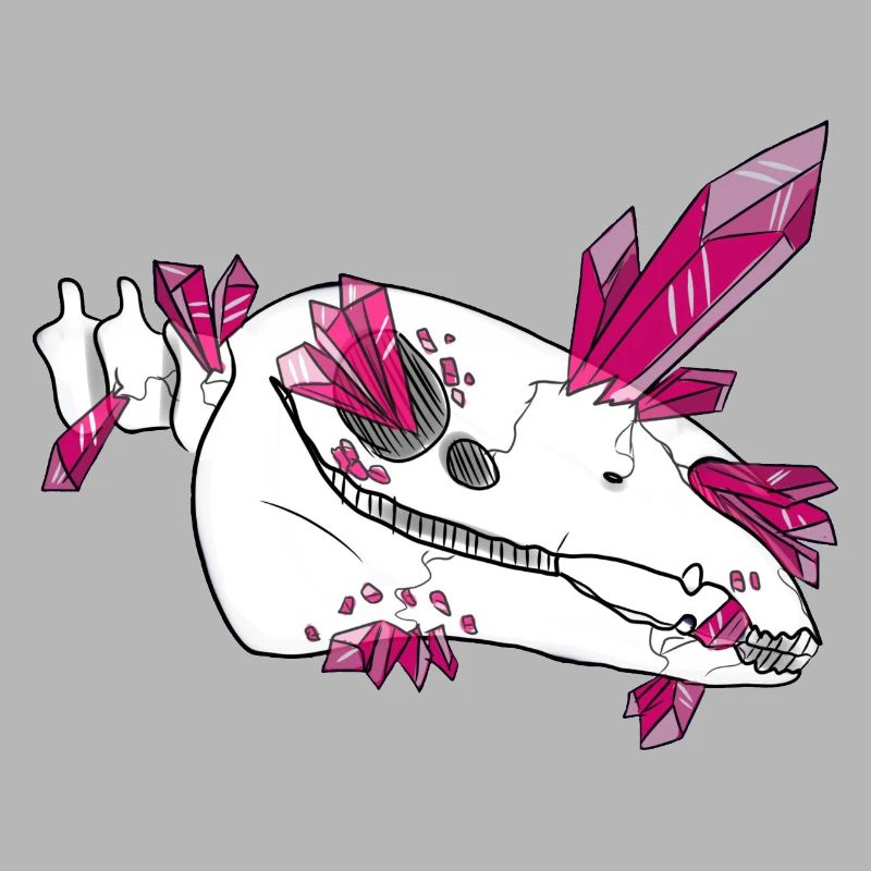 Kryształowa Czaszka – Koń (autor: Leni Riosa)