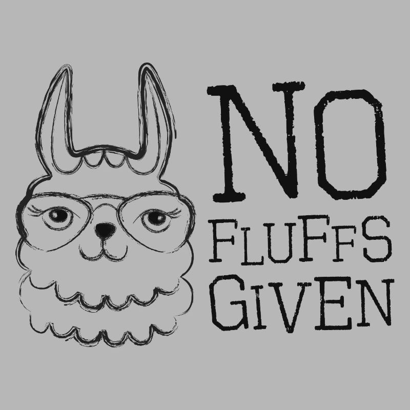  Lama mit Brille No Fluffs Given