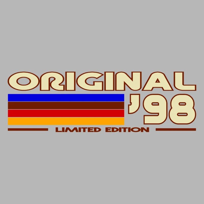 Originales 98er Retro Rainbow