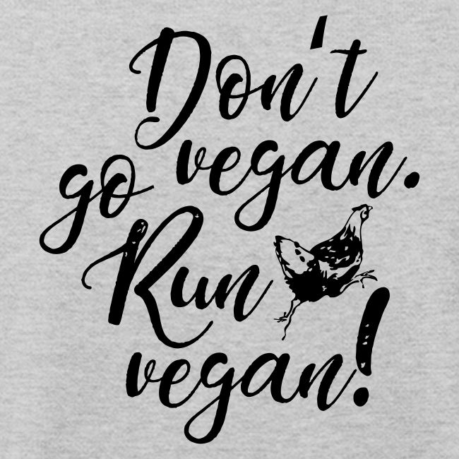 Run vegan!
