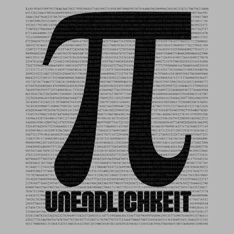 Pi Sign from Number Pattern
