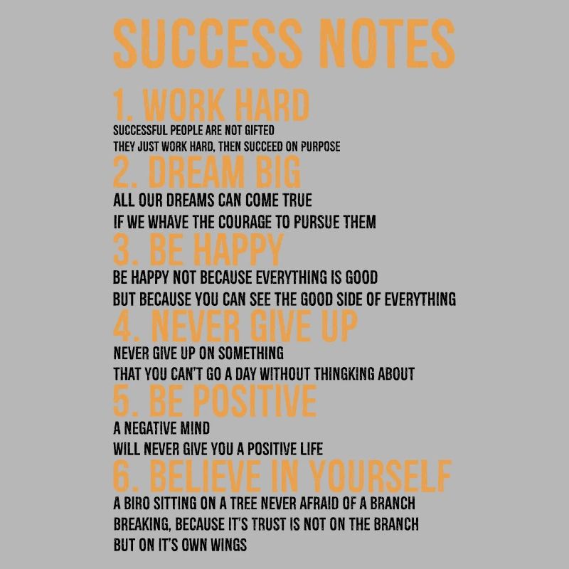 Success Notes