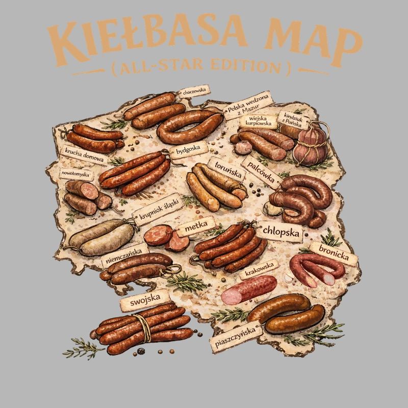 Kielbasa Map All Star Edition