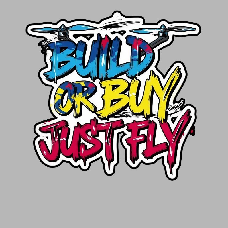 Baue oder kaufe Just Fly Drone Tee