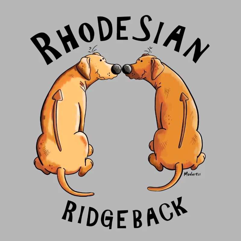 Smiling Rhodesian Ridgeback