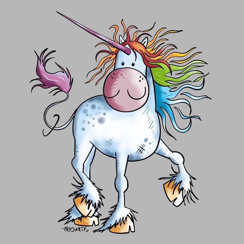 Regenbogen Einhorn