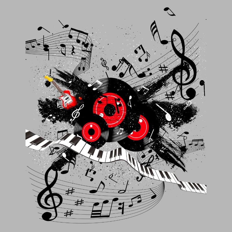Red Record Melody and Keyboard Track