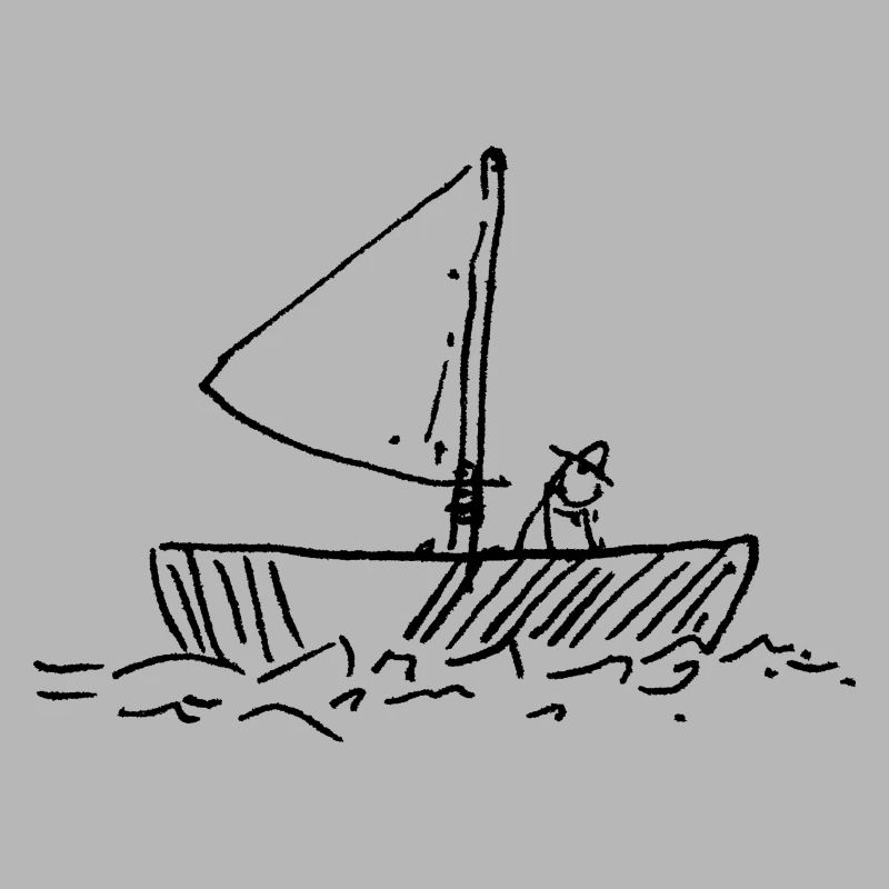 Fischer im Boot