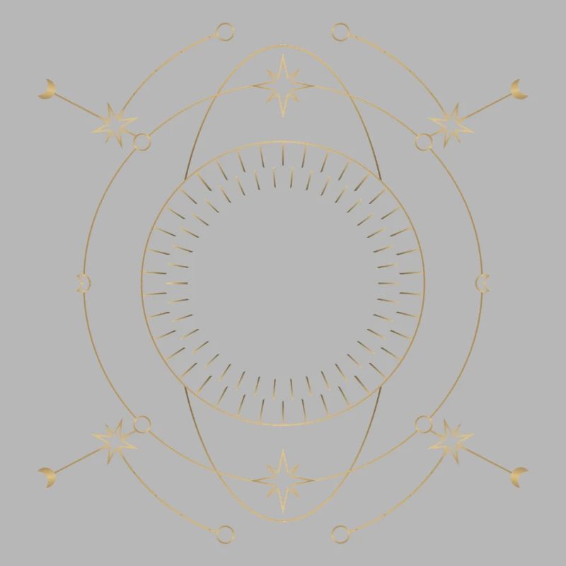 Conception de l’orbite du cercle d’étoile dorée