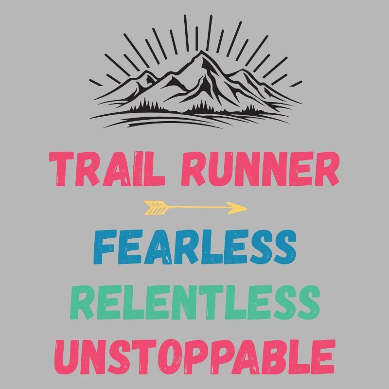 Coureur de trail - Intrépide. Implacable. Imparable.