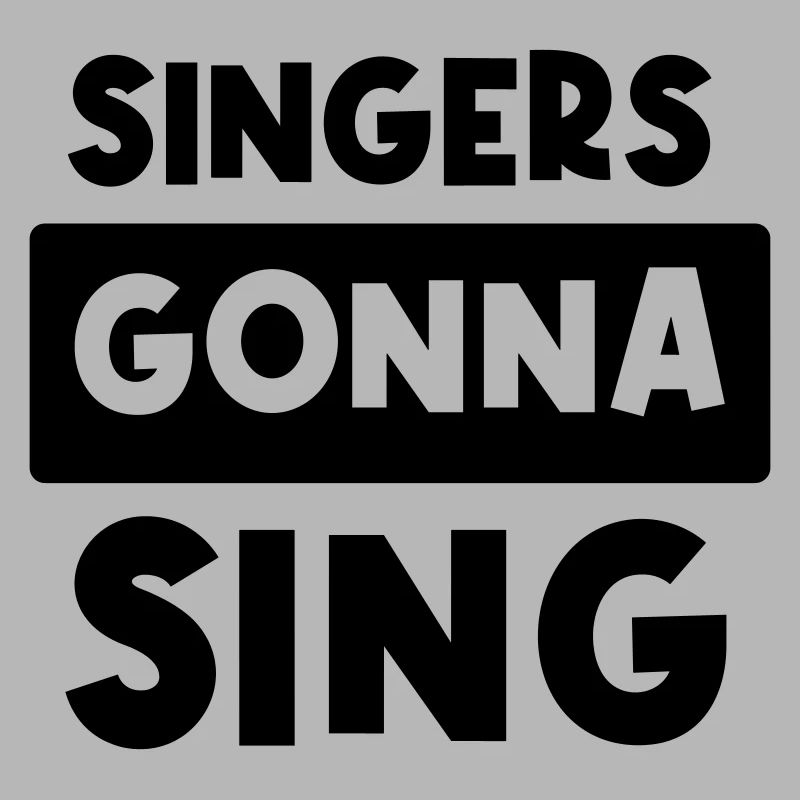 Singers going to sing