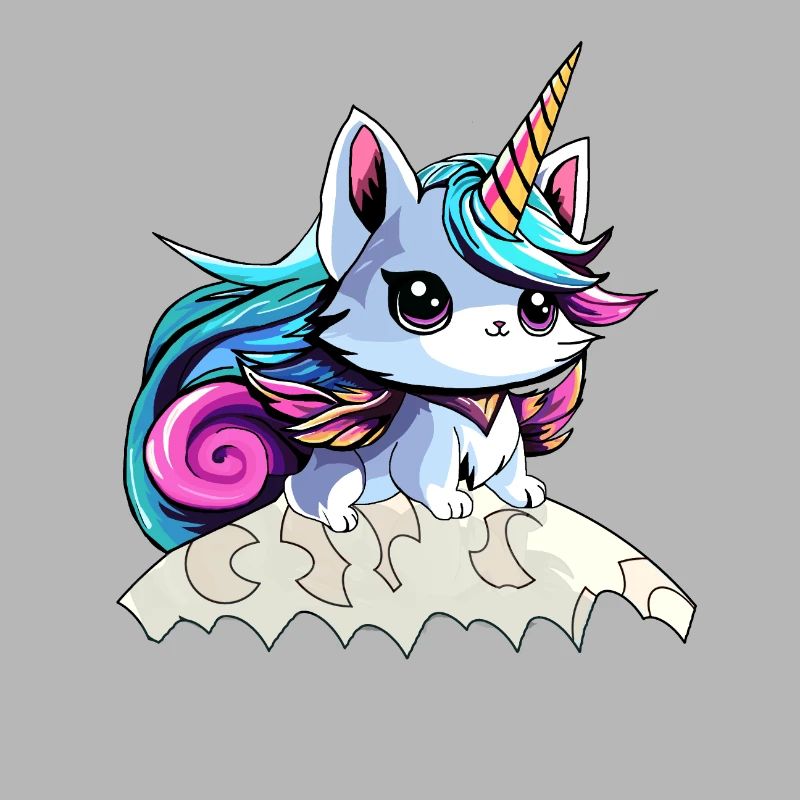 Fee Einhorn Katze