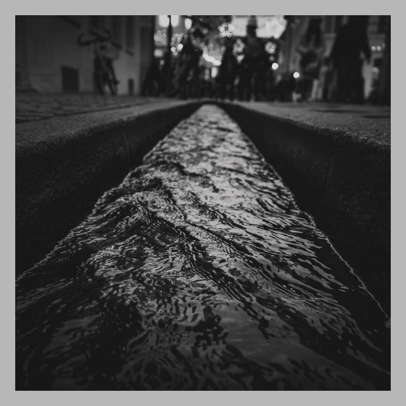 Freiburger Bächle Freiburg Watercourse Poster