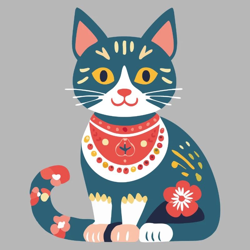 cute folklore cat