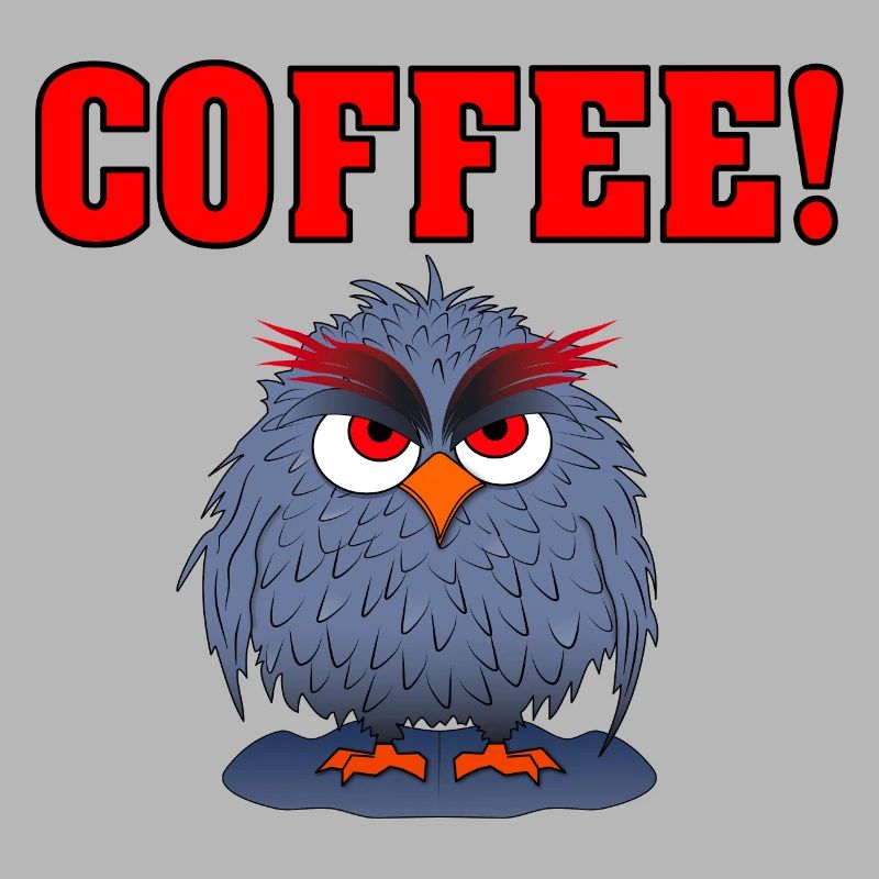 Eule COFFEE ROT