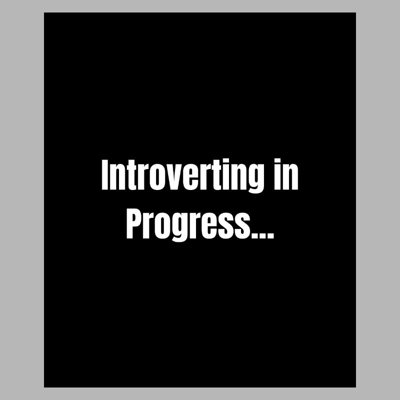 Introvertiert – Ruhemodus EIN
