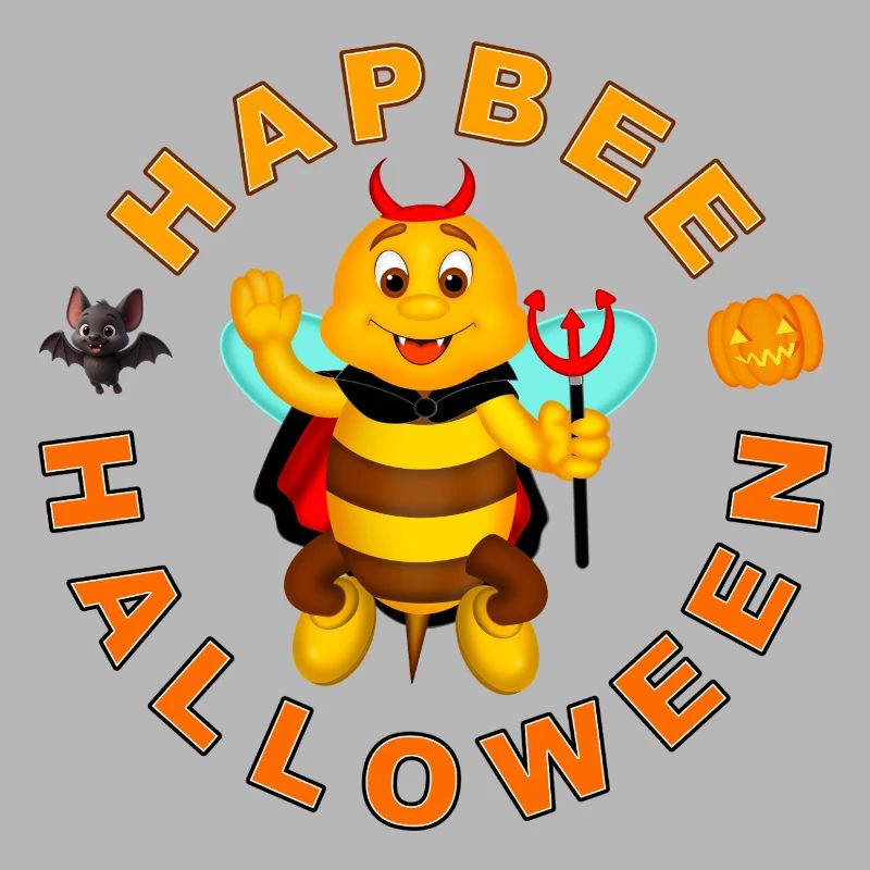 HAPBEE Halloween with text