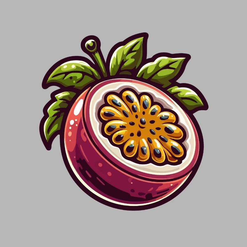 Passionate Exotic Fruit Pattern