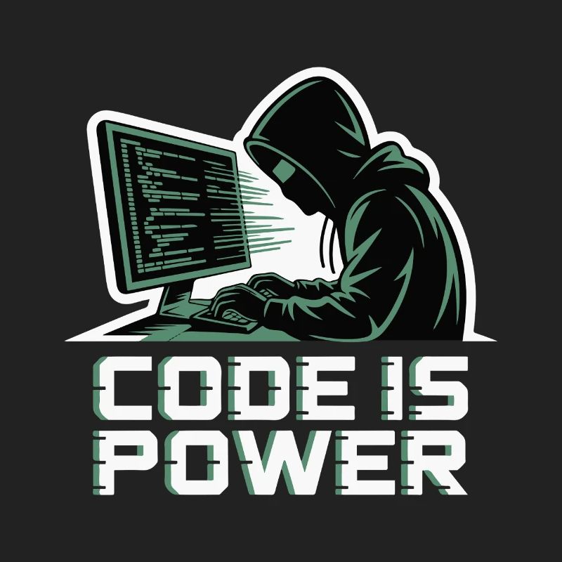Cyber Hacker Code Infinity Design