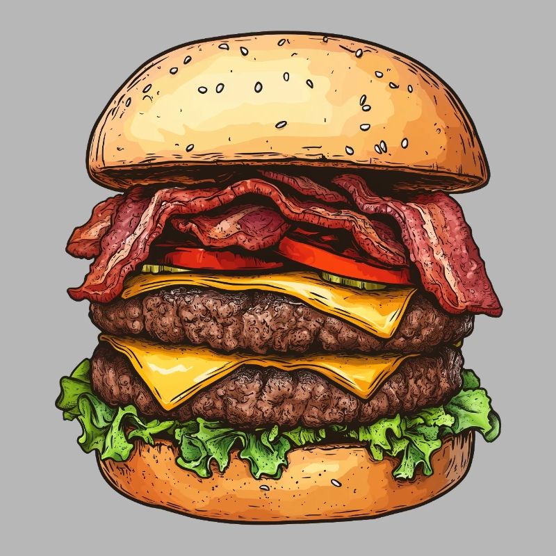 Double Bacon Cheeseburger :)