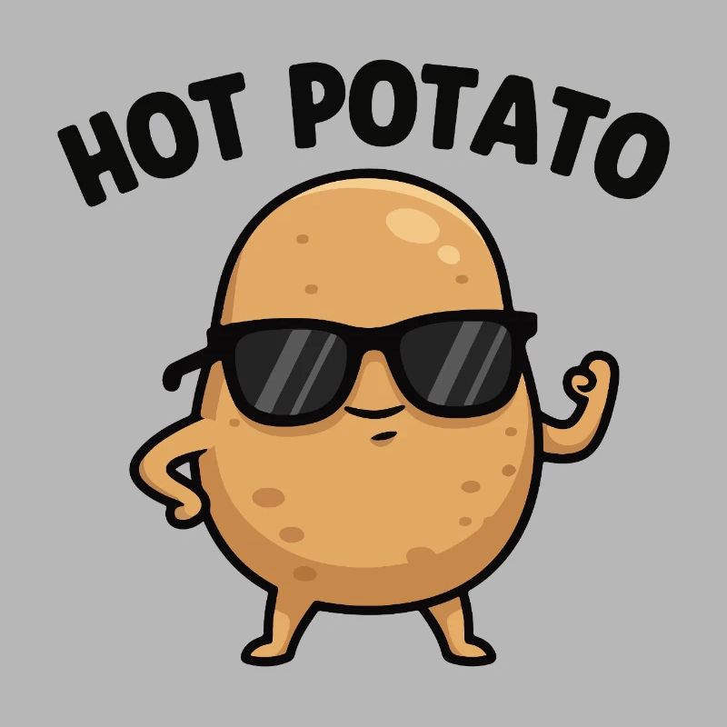 Spud mit Haltung