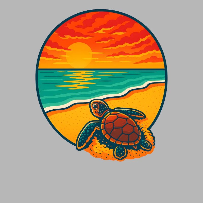 Sunset Turtle Beach, sichere die Trutles