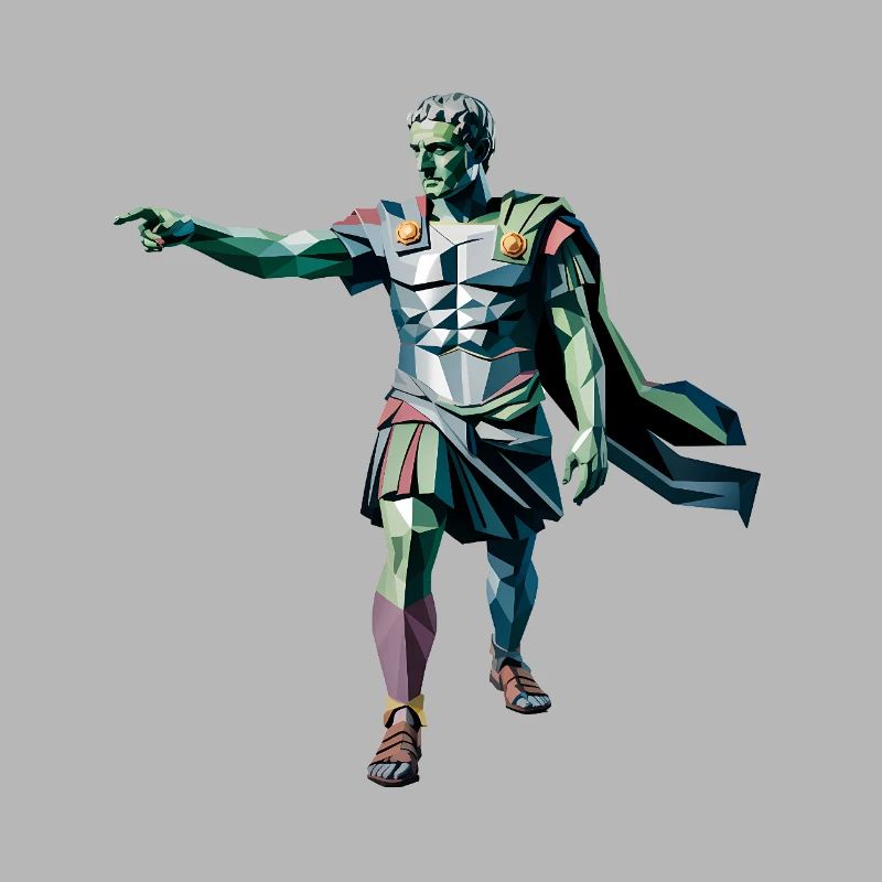 Caesar - Logo de l’histoire cool