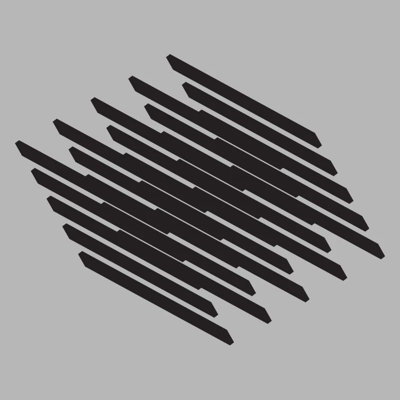 Diagonal Scribble Monochrome Pattern